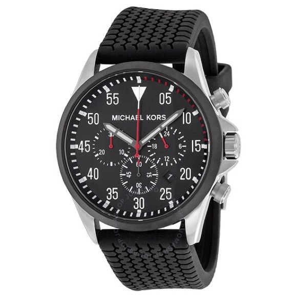 Michael Kors Other - michael kors gage chronograph black dial watch mk-8334